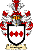 English Coat of Arms (v.23) for the family Montague