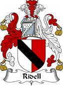 English Coat of Arms for Ridell