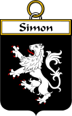 French Coat of Arms Badge for Simon