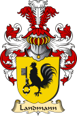 v.23 Coat of Family Arms from Germany for Landmann