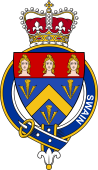 Families of Britain Coat of Arms Badge for: Swain or Swayne (England)