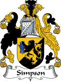 English Coat of Arms for Simpson
