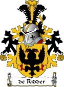 Dutch Coat of Arms for de Ridder