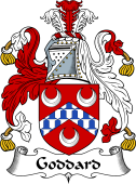 English Coat of Arms for Goddard