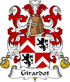 Coat of Arms from France for Girardot