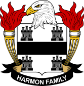 American Coat of Arms for Harmon