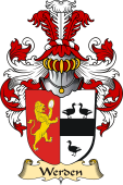 v.23 Coat of Family Arms from Germany for Werden