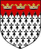 English Family Shield for Leach or Leech