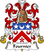 Coat of Arms from France for Fornier or Fournier