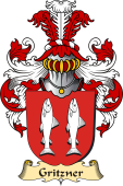 v.23 Coat of Family Arms from Germany for Gritzner