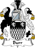 English Coat of Arms for Burr