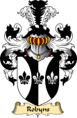 English Coat of Arms (v.23) for the family Robyns or Robbins