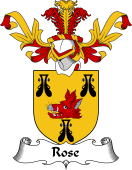 Coat of Arms from Scotland for Rose