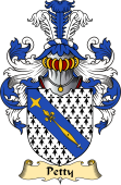 Irish Family Coat of Arms (v.23) for Petty