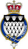 Families of Britain Coat of Arms Badge for: Beverly or Beverley (England)