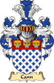 English Coat of Arms (v.23) for the family Cann