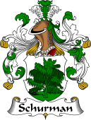 German Wappen Coat of Arms for Schurman