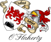 Sept (Clan) Coat of Arms from Ireland for O'Flaherty