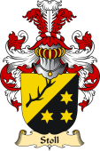 v.23 Coat of Family Arms from Germany for Stoll