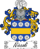 Araldica Italiana Coat of arms used by the Italian family Niccoli
