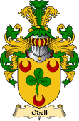 Irish Family Coat of Arms (v.23) for Odell