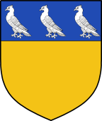 English Family Shield for Frederick