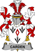 Irish Coat of Arms for Carden