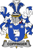 Irish Coat of Arms for Coppinger
