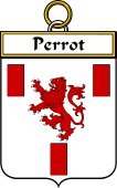 French Coat of Arms Badge for Perrot