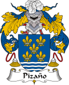 Spanish Coat of Arms for Pizaño