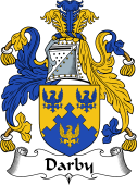 English Coat of Arms for Darby