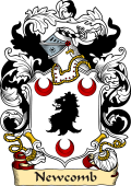 English or Welsh Family Coat of Arms (v.23) for Newcomb (London and Lincolnshire)