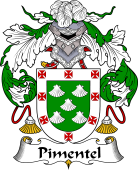 Portuguese Coat of Arms for Pimentel