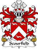 Welsh Coat of Arms for Scourfield (of New Moat, Pembrokeshire)