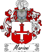 Araldica Italiana Coat of arms used by the Italian family Marioni