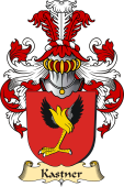 v.23 Coat of Family Arms from Germany for Kastner