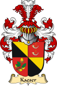 v.23 Coat of Family Arms from Germany for Kaeser