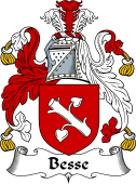 English Coat of Arms for the family Besse