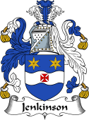 English Coat of Arms for the family Jenkinson