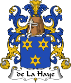 Coat of Arms from France for Haye ( de la) II