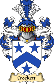 Scottish Family Coat of Arms (v.23) for Crockett