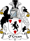 Irish Coat of Arms for O'Crean
