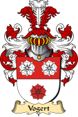 v.23 Coat of Family Arms from Germany for Vogert