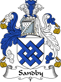 English Coat of Arms for Sandby