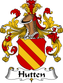 German Wappen Coat of Arms for Hutten
