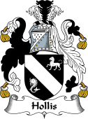 English Coat of Arms for the family Hollis