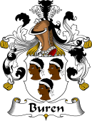 German Wappen Coat of Arms for Buren