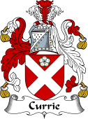 English Coat of Arms for the family Currie