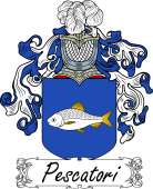 Araldica Italiana Italian Coat of Arms for Pescatori