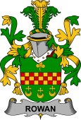 Irish Coat of Arms for Rowan